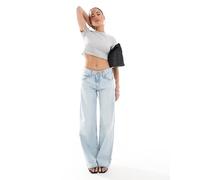 Levi's - Jeans ampi a vita super bassa lavaggio candeggiato-Blu W30 L30