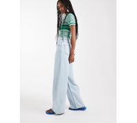 Levi's - Jeans ampi lavaggio candeggiato stretti in vita-Blu W29 L31
