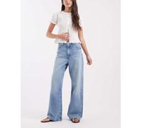 Levi's - Jeans ampi stretti in vita blu chiaro W28 L31