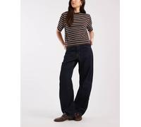 Levi's - Jeans bombati blu navy con cinturino regolabile-Nero W28 L29