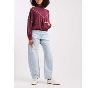 Levi's - Jeans bombati con cinturino lavaggio chiaro-Blu W27 L31