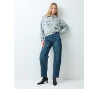 Levi's - Jeans bombati con cinturino lavaggio scuro-blu navy W30 L31