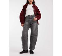 Levi's - Jeans bombati con cinturino nero slavato W28 L31