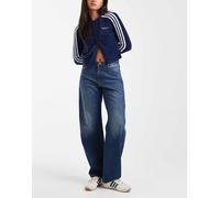 Levi's - Jeans bombati dad fit larghi color blu medio W28 L30