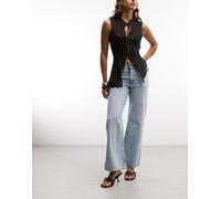 Levi's - Jeans bootcut ampi a vita medio alta lavaggio candeggiato-Blu W28 L29