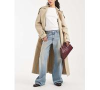 Levi's jeans bootcut ampi in denim tinta gialla blu medio W27 L29