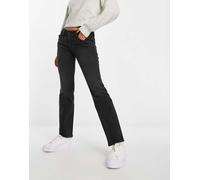Levi's - Jeans bootcut neri a vita molto bassa-Nero W31 L32
