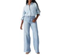 Levi's Jeans da Donna 318 a Gamba Larga Modellante, Bicchiere d'Acqua Alto, 31 W/30 L
