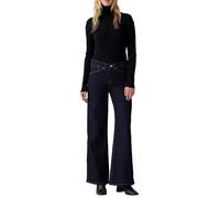 Levi's Jeans da Donna 318 Modellanti a Gamba Larga, Cielo più Scuro, 28 W/30 L