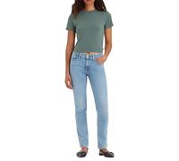 Levi's Jeans da donna 712 slim fit pantaloni jeans a vita alta, blu, W33 L32