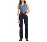 Levi's - Ribcage - Jeans dritti indaco-Blu navy W28 L30
