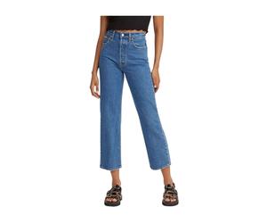 Levi's - Jeans dritti alla caviglia Ribcage - - Jeans - Donna - Blu - W25 L31