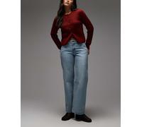 Levi's - Jeans dritti ampi a vita bassa azzurri-Blu W26 L30