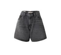 Levi's Jeans High-Rise Baggy Shorts nero denim Taglia 27