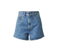 Levi's - Mom shorts a vita alta lavaggio medio-Blu W24