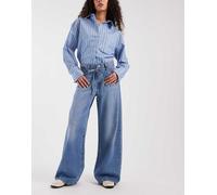 Levi's jeans in denim dritti XL blu medio W27 L31