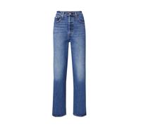 Levi's - Ribcage - Jeans alla caviglia a vita alta dritti blu scuro-Blu navy W29 L31