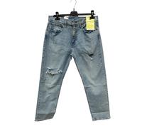 Levi's Jeans Uomo Pantaloni 502 Tapered Jeans, Blu Faded Fast Destructed,...