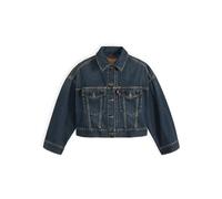 Levi's giacca trucker in denim corta e ampia blu S