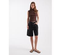 Levi's - Jorts dad fit ampi di jeans nero slavato W31
