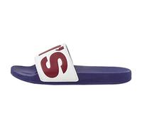 Levi's June L, Ciabatte Uomo, White Blue, 42 EU