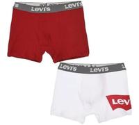 Levi's Kids Batwing Boxer Brief 2Pk Pantaloncini boxer Bambini e Ragazzi, Bianco, L
