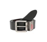 Levi's Lan Reversible Leather Belt 9a6896, Cintura Unisex - Adulto, Nero, M
