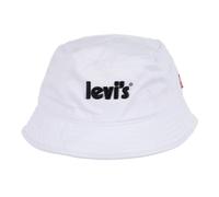 Levi's Kids LAN Poster Logo Bucket cap 9A8503, Copricapo Unisex - Adulto, White, 8/20