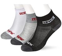 Levi's Kids Lhn Box Tab Mid Cut 6Pk Calzetteria, Dark Grey Heather, 5 Unisex-Bambini, XXS(4-5)