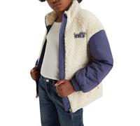 Levi's Kids Lvg Boxy Fit Sherpa Jkt 3eh927 Capispalla Leggeri, Bianco Antico, 6 Anni Bambine e Ragazze