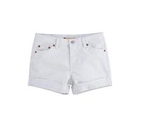 Levi's LVG GIRLFRIEND SHORTY SHORT, Pantaloncini Bambine e ragazze, Bianco, 12 anni