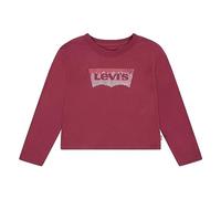 Levi's Kids LVG Meet And Greet Glitter Bat 3EJ159, Maglietta Bambina, Rhododendron Levis,