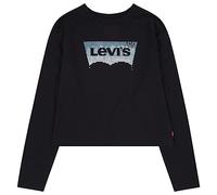 Levi's Kids LVG Meet And Greet Glitter Bat 4EJ159, Maglietta Bambina, Caviar,