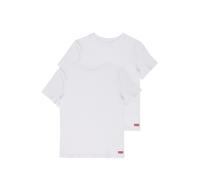 Levi's Kids LHB 2PK Crew Neck Tee 9L0044, Bianco, S Bambina