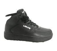 Levi's Kids New Union Mid, Scarpe con Lacci, Black, 36 EU