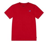 Levi's Maglietta KT-Knit Top con logo Batwing Rosso Pompeiano bambino 8 anni