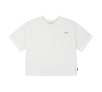LEVI'S KT-Knit Top T-Shirt, Bianco Brillante, 10 Anni Girl's