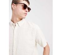 Levi's Uomo Camicia a Maniche Corte, Relaxed Fit, Bianco Sporco (Oatmeal), L