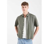 Levi's - Lama - Camicia squadrata a maniche corte verde a quadri L
