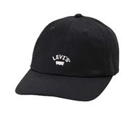 Levi's Lazy Girl Logo cap, Cappellino Lazy Girl Logo, Nero, Un da Donna, REGULARBLACK,