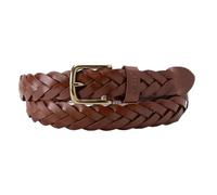 Levi's Cintura intrecciata in pelle Marrone Cognac 110 cm Uomo