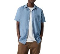 LEVI'S ® Camicia 'Short Sleeve Sunset One Pocket Standard Fit Shirt' blu denim Uomo LEVI'S ® S
