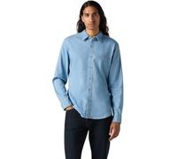 Levi's LS Battery HM Shirt Slim Maglietta, Osborne Light Wash, XXL Uomo