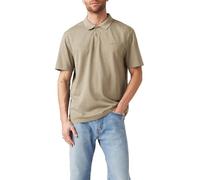 Levi´s ® Authentic Short Sleeve Polo Beige S Uomo