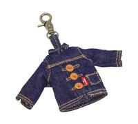 Levi's - Levi'S® Mini Trucker Charm Ocean - Portachiavi Denim Jeans Blu Accessori Levis - - Accessories - unisex - Blu - ONE SIZE
