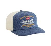 Levi's - Levi'S® Saddleman Trucker Ocean Indigo Wash 5 OP - Cappellino con Visiera Blu Accessori Levis - - Accessories - unisex - Blu - ONE SIZE