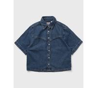 Levis LOGAN SS DENIM SHIRT women Shirts & Blouses blue in taglia:S