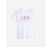 Levi's Logo Batwing Floral W - T-shirt - Donna - Bianco L