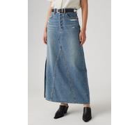 Levi's - Gonna midi in denim blu medio W25