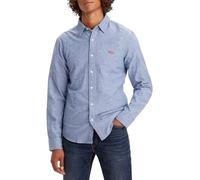 LEVI'S ® Camicia 'Battery' blu sfumato / rosso, Taglia L